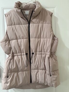 Calvin Klein Jeans Blush Quilted Puffer Vest